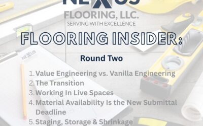 11. The Nexus Flooring Insider: Spec Clarity = Profit