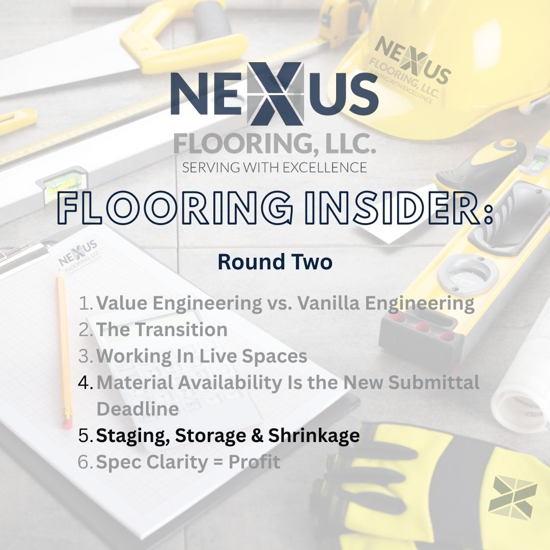 Staging, Storage & Shrinkage